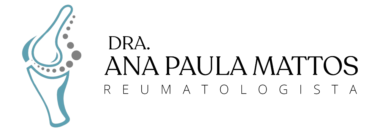 A logo for a doctor named ana paula mattos