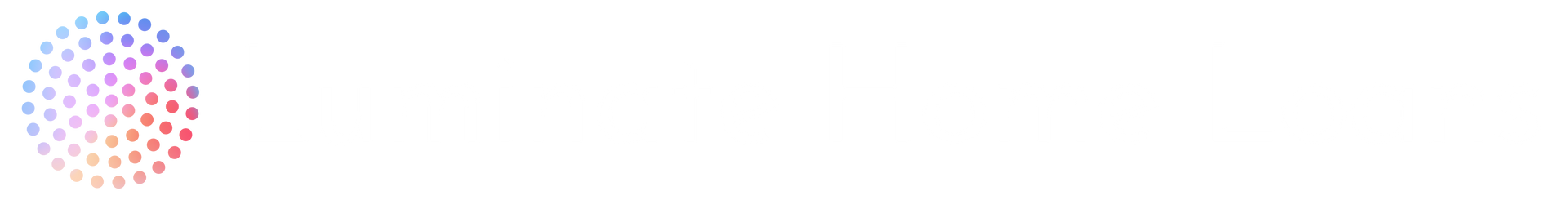 A white background with a rainbow colored circle on it.