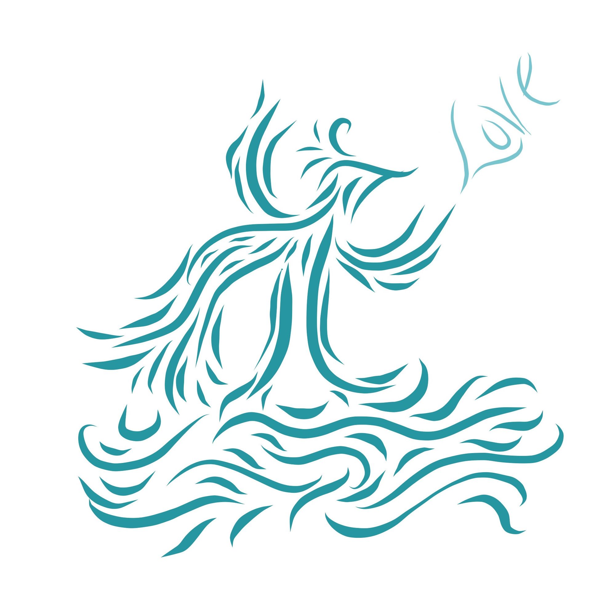Calligrafische illustratie