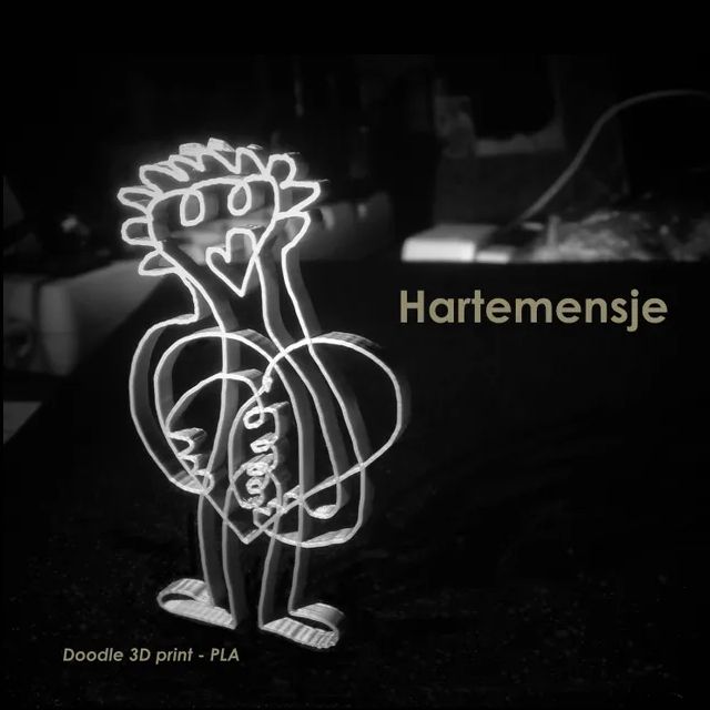 Doodle 3D - Hartemensje