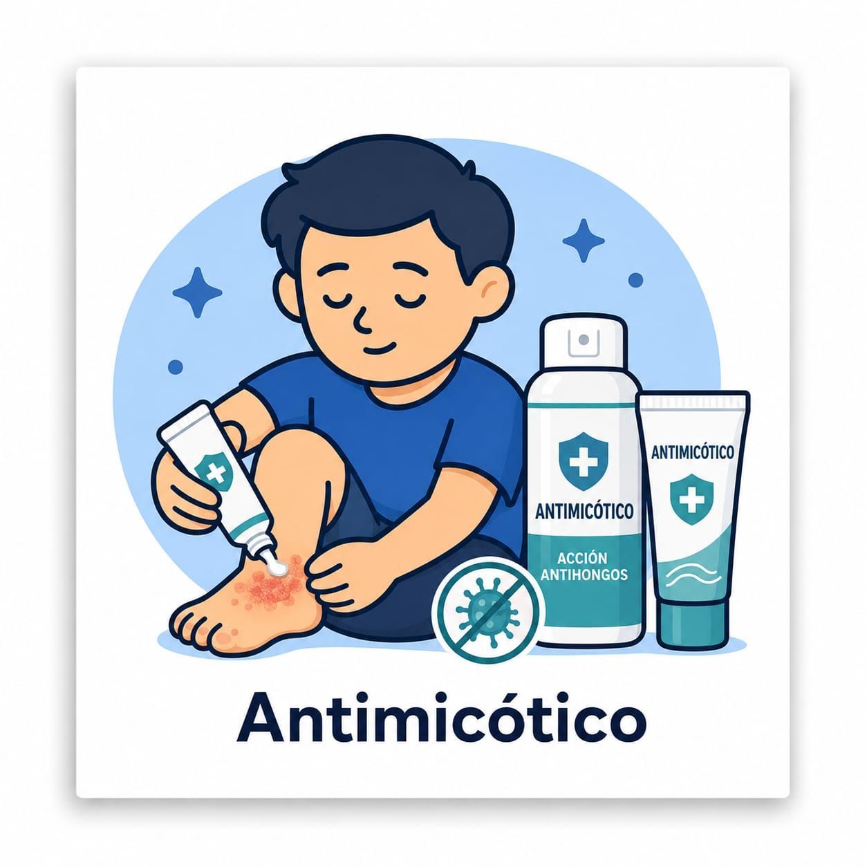 completa linea de antimicoticos para el cuidado diario