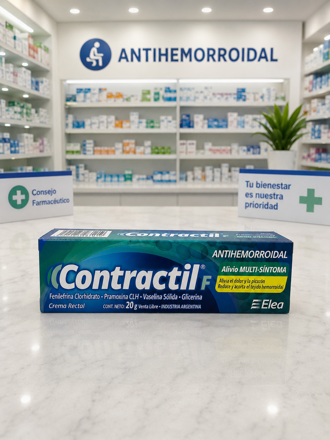 crema antihemorroidal contractil efectivo hemorroides