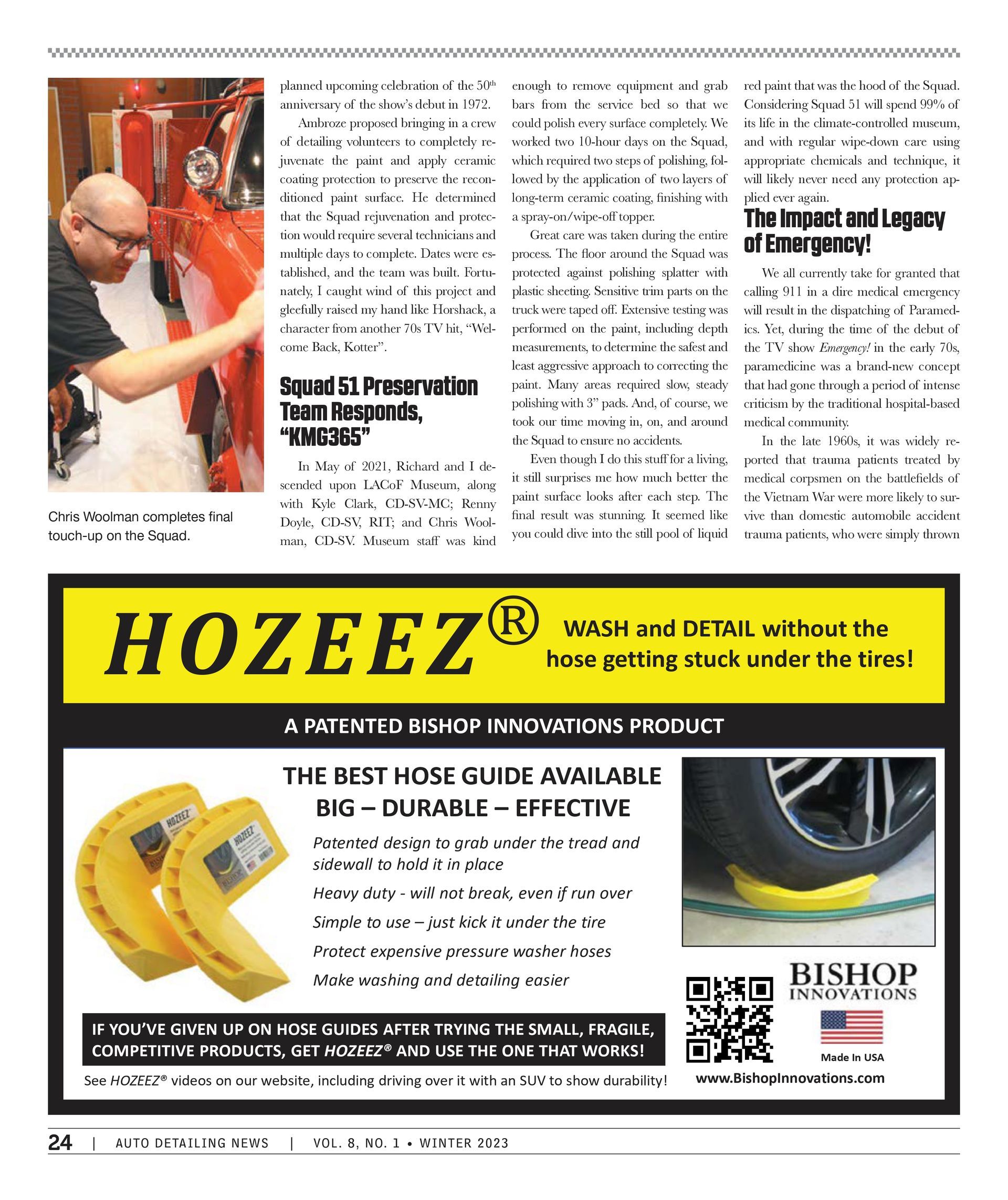 Yellow product ad: 