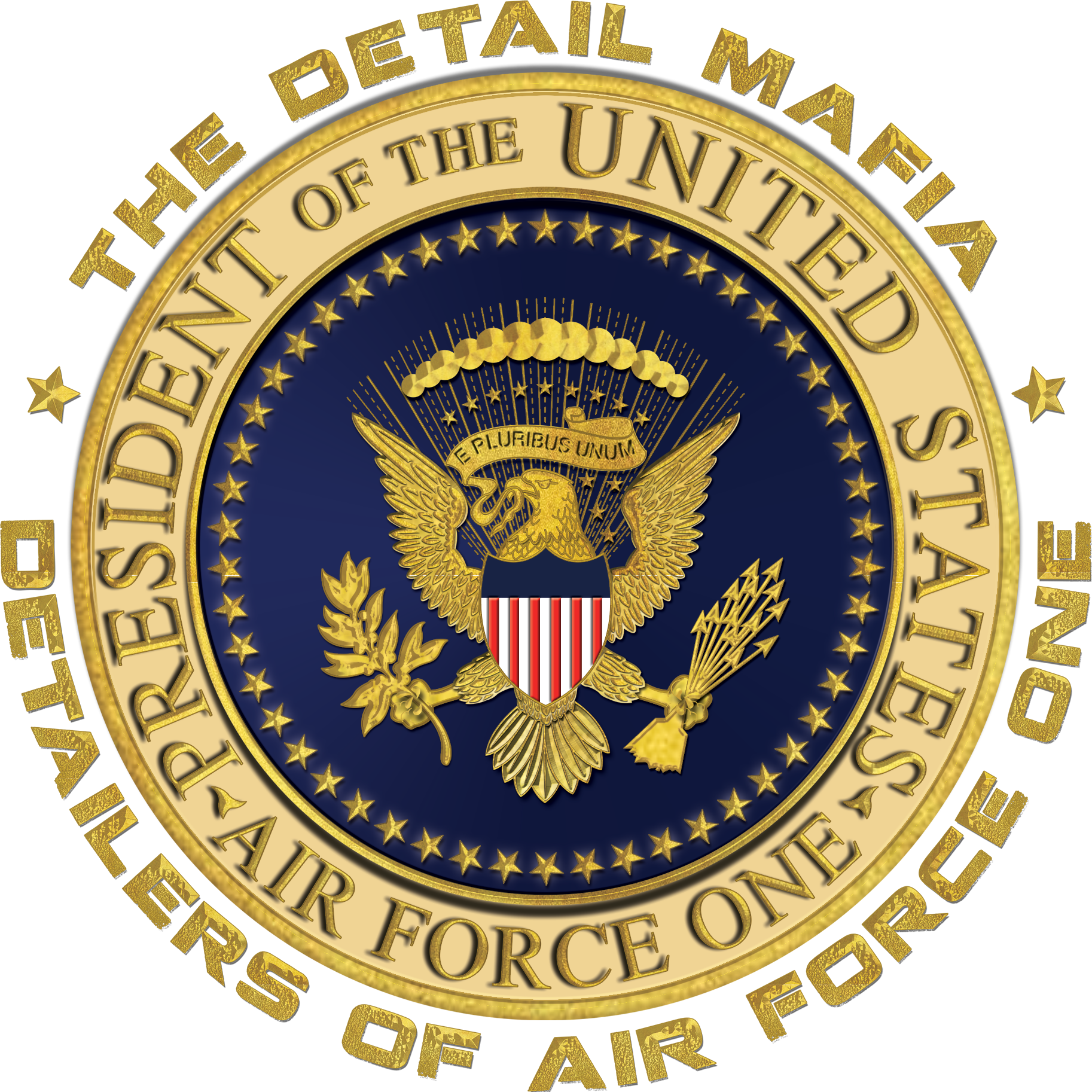 Emblem: US Presidential Seal with