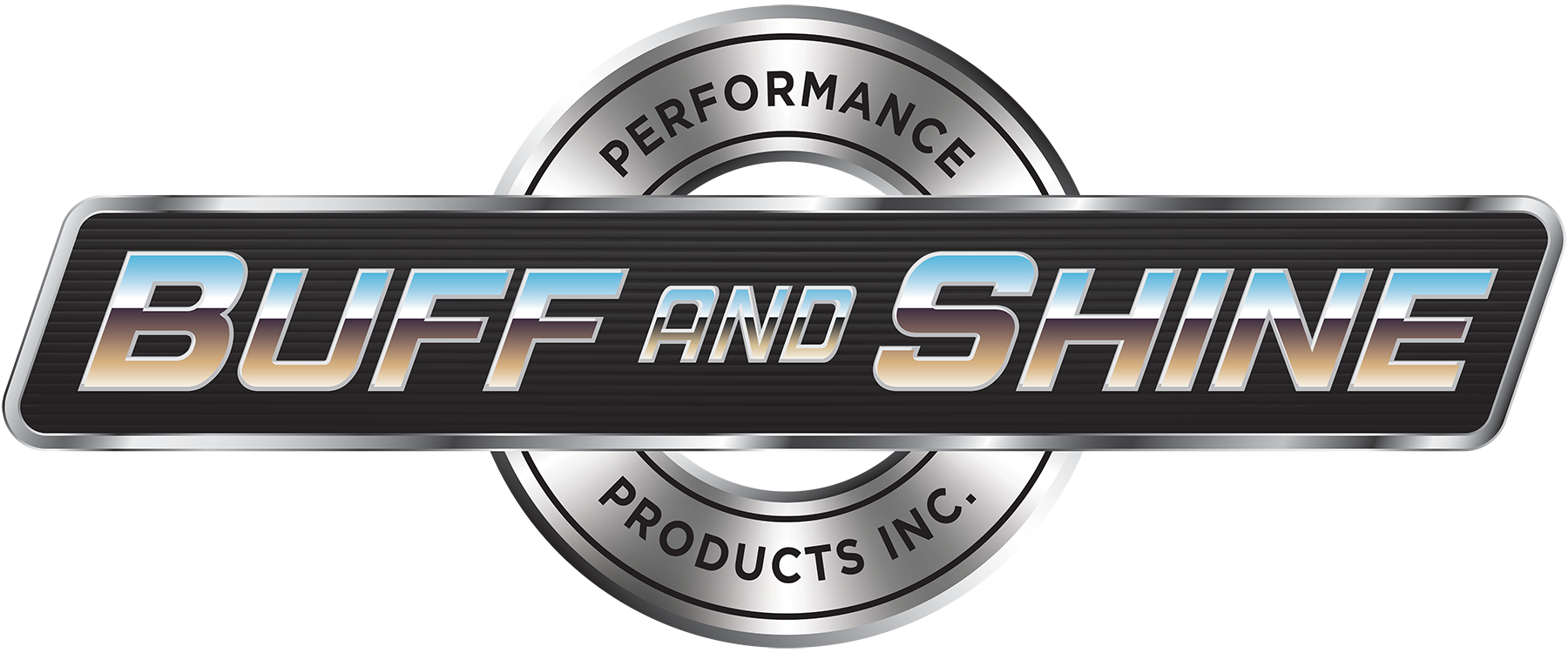 Logo for Buff and Shine, a performance products company.