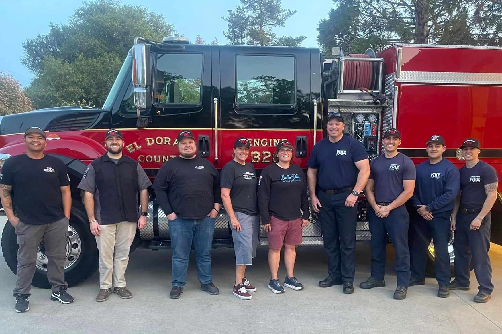 Detail Mafia Members Preserve and Protect a Wildland Type 3 Fire Engine