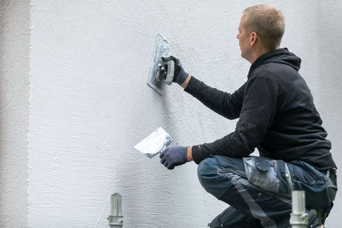 Stucco wall