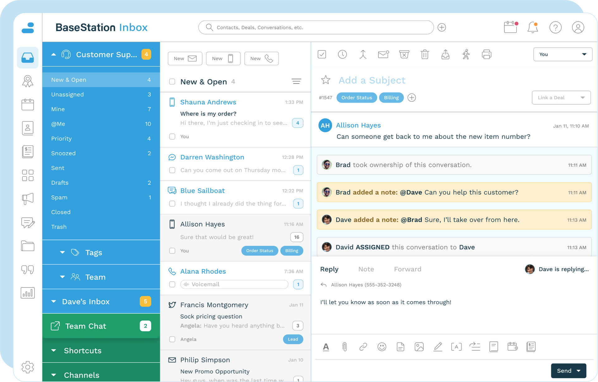 A single inbox for all communication