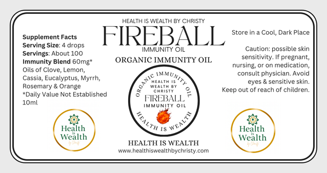 Fireball Immunity Oil Blend