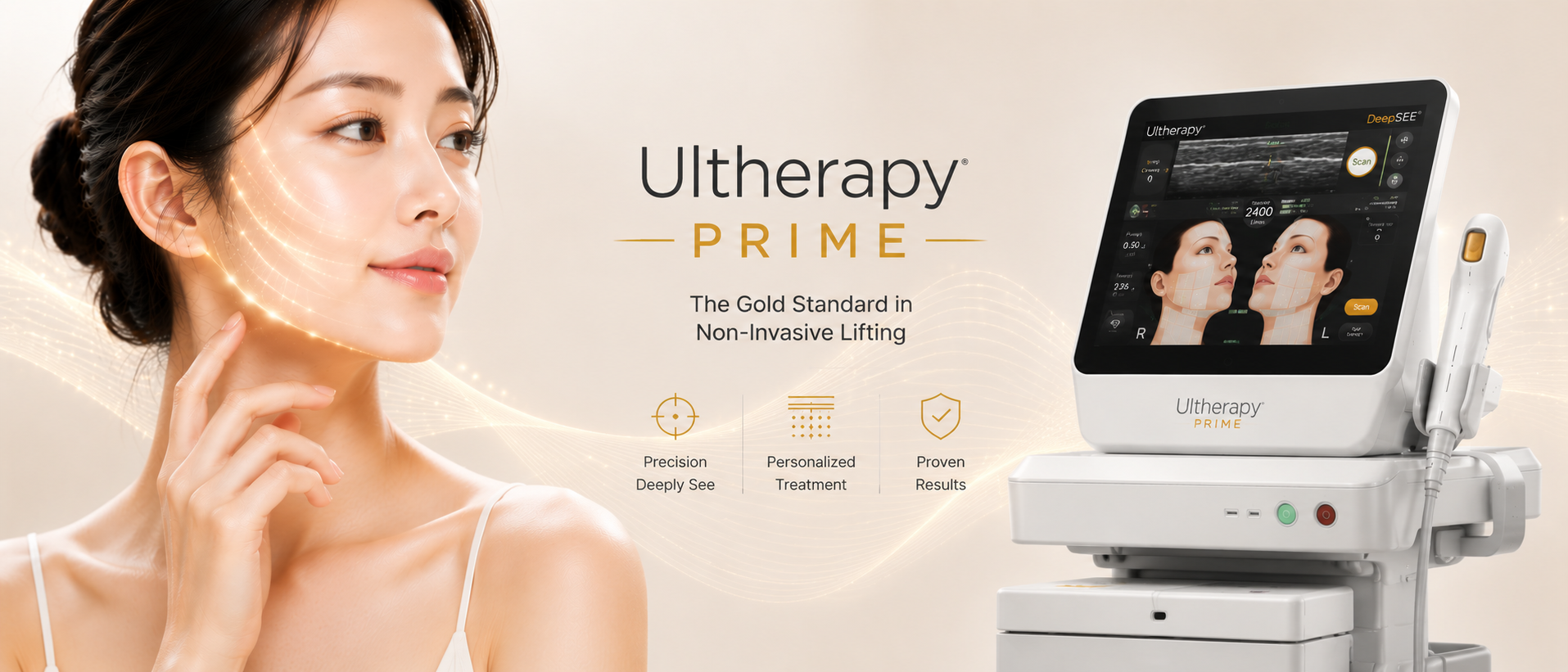 Ultherapy Prime treatment at JRYN Seomyeon, Busan