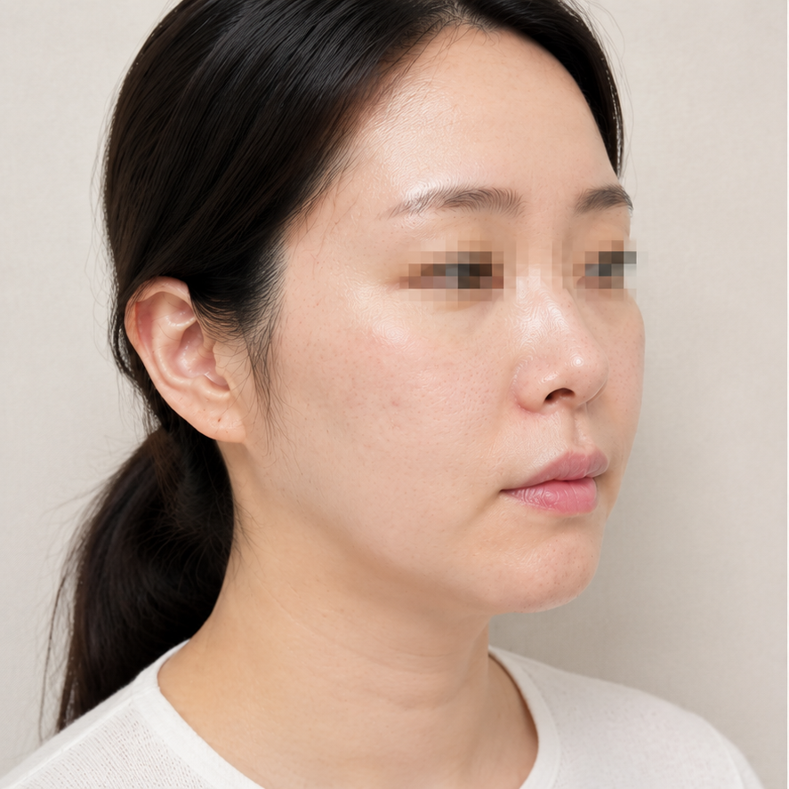 Patient before aptos thread lifting treatment at JRYN Seomyeon, Busan