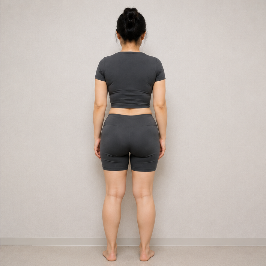 Same patient after body contouring at JRYN Busan