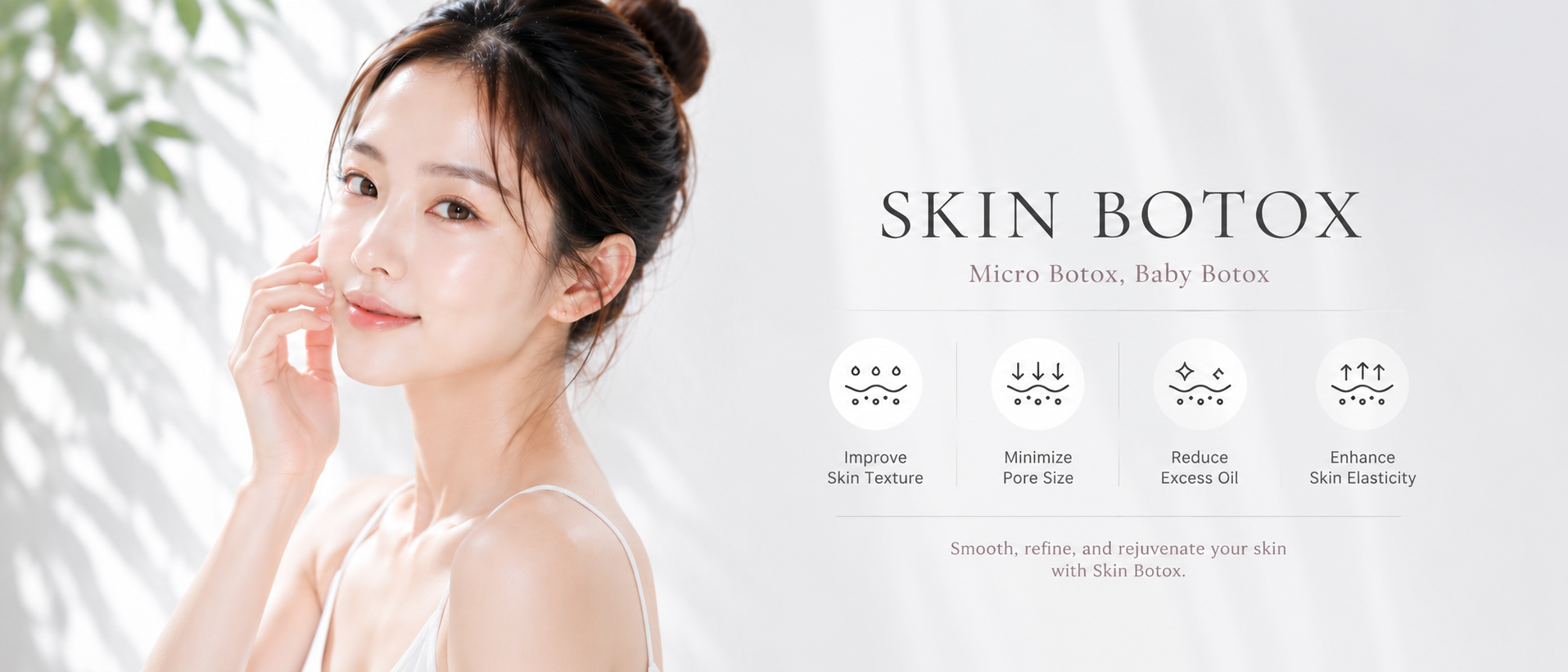Hyperhidrosis Botox treatment at JRYN Seomyeon, Busan