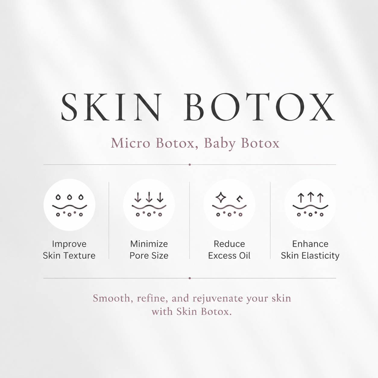 Hyperhidrosis Botox at JRYN Dermatology Seomyeon, Busan