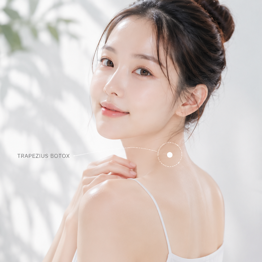 Calf & Trapezius Botox at JRYN Dermatology Seomyeon, Busan