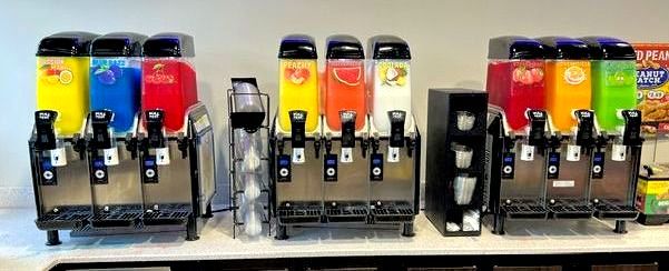 Atlanta, GA commercial Frozen Ice Drink Machine repair – performed by John’s Heating, Cooling, and Appliance Repair as part of our Commercial Refrigeration Repair service for restaurants, bars, and grocery stores.