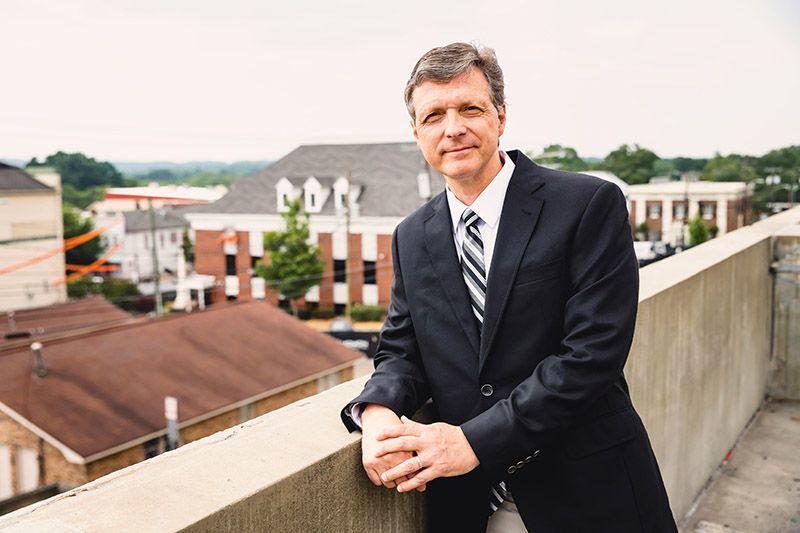 Attorney On Rooftop