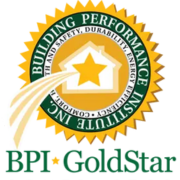 BPI GoldStar certification logo with green and gold circular seal and star emblem