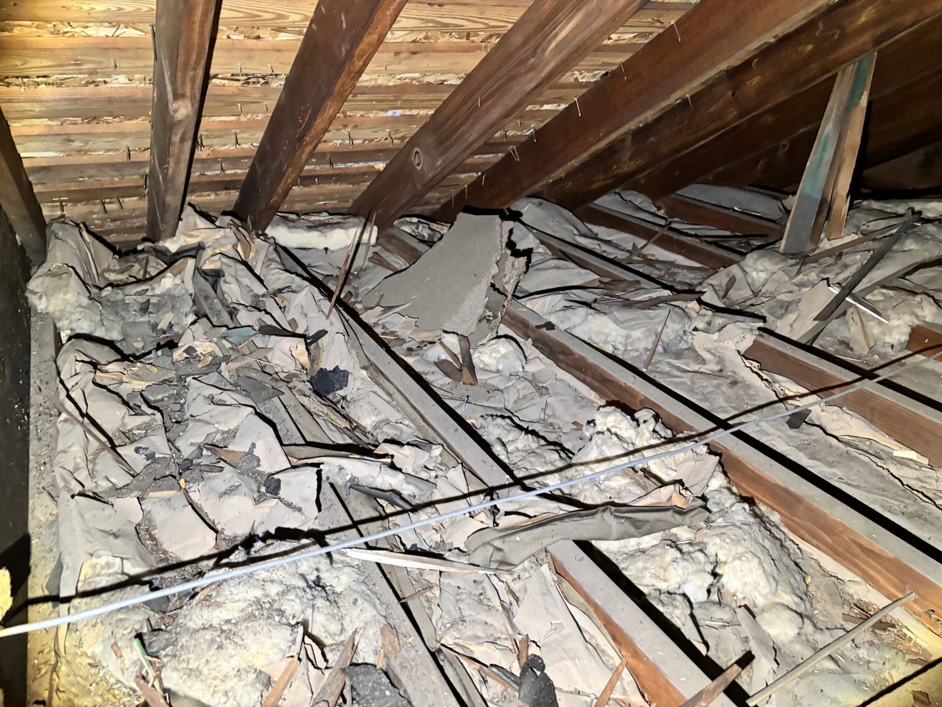 attic insulation
