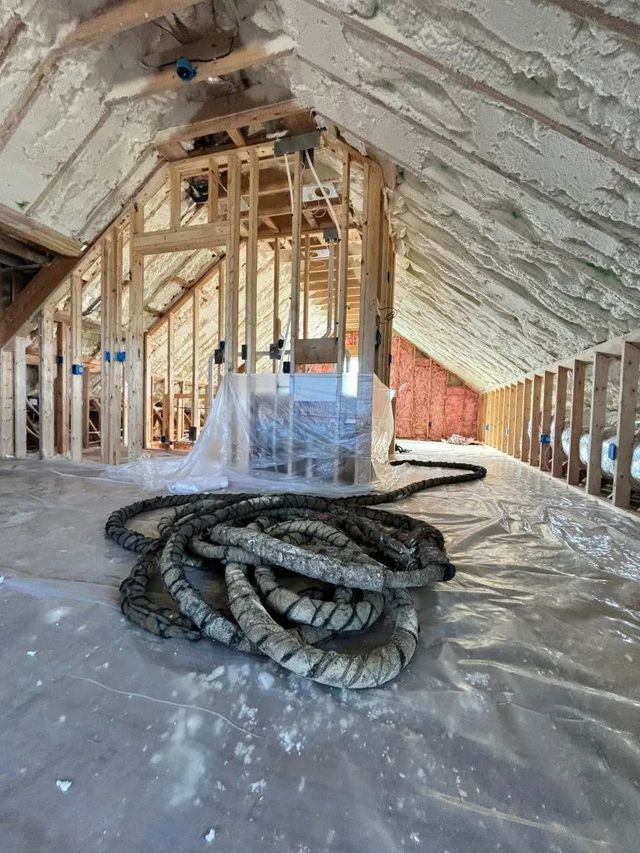 spray foam insulation
