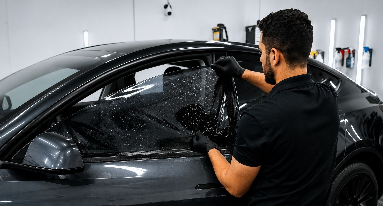LLumar ceramic tint heat protection