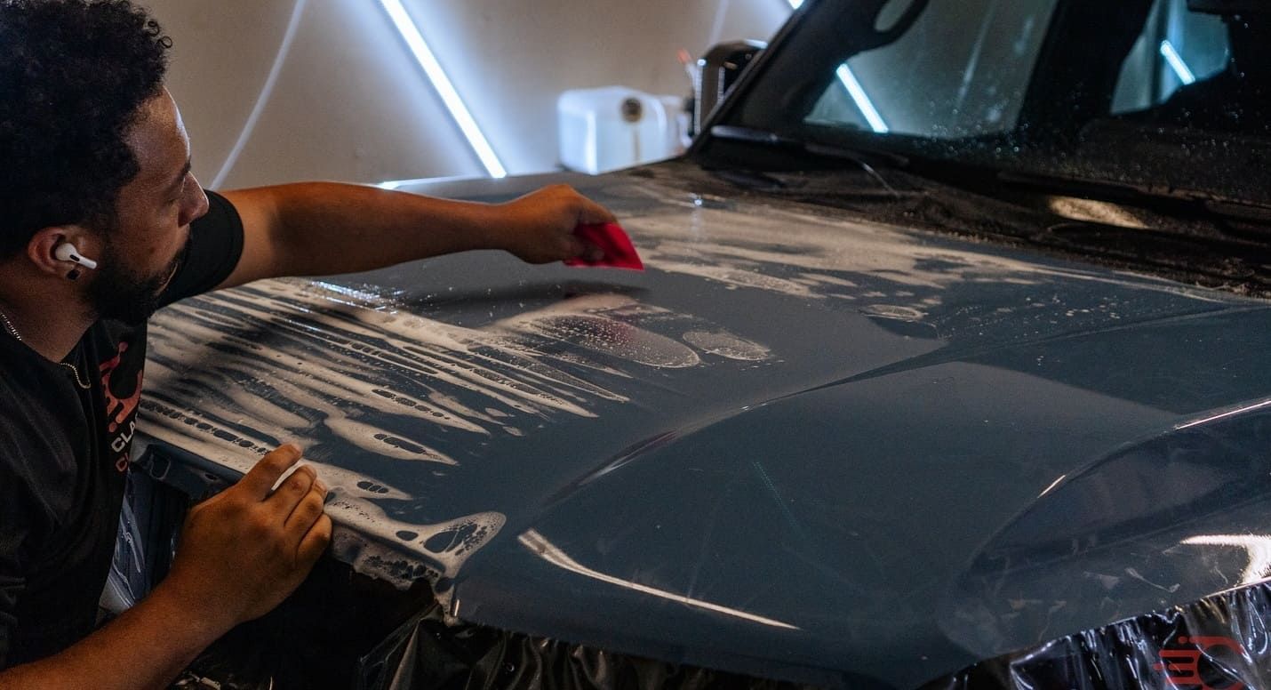 Paint protection film for new cars