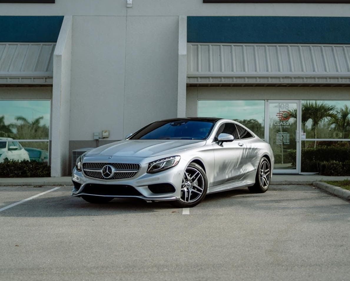 mercedes Car tinted with FormulaOne Sarasota