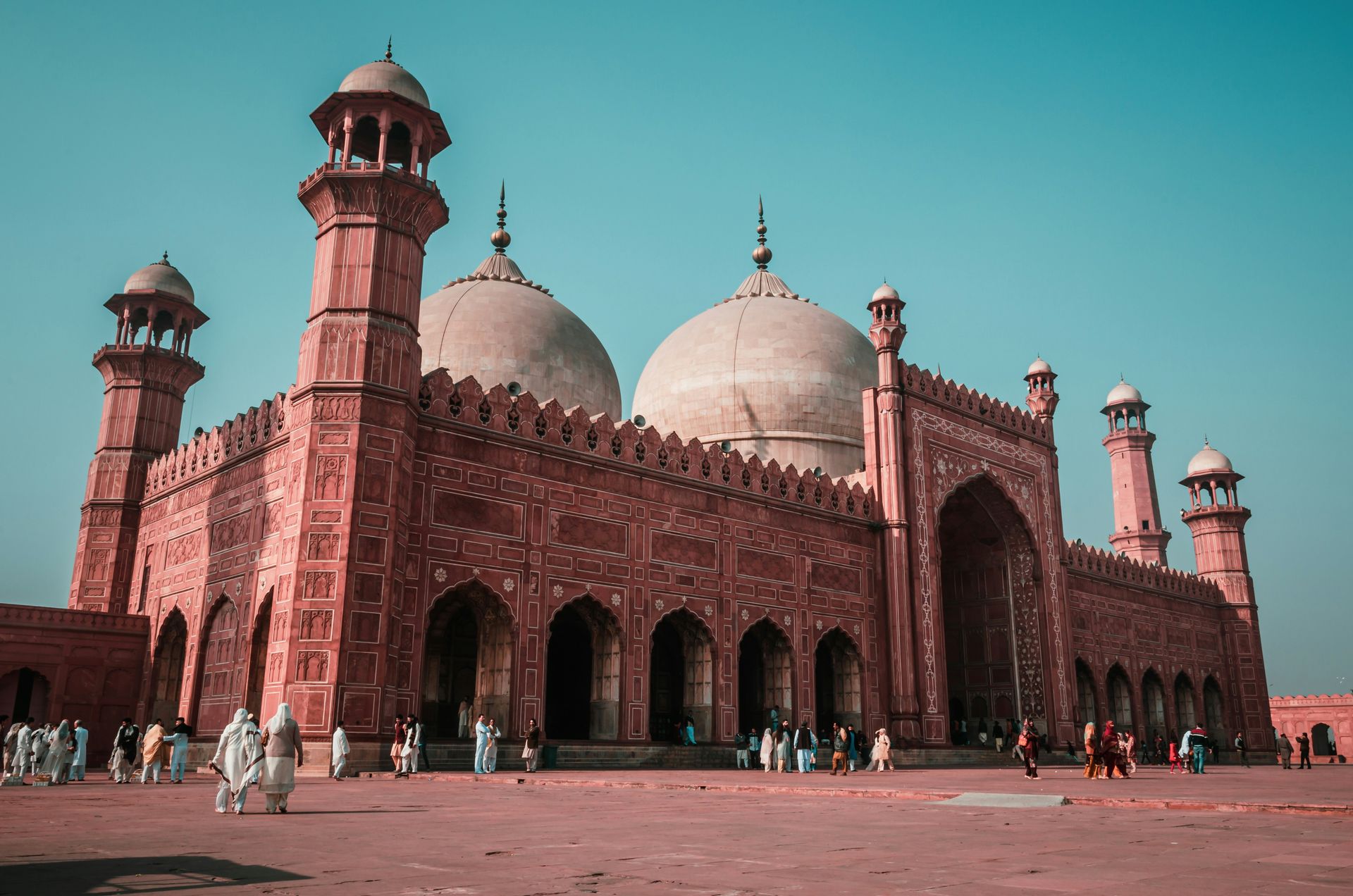 Badshahi Mosque in Lahore, Pakistan