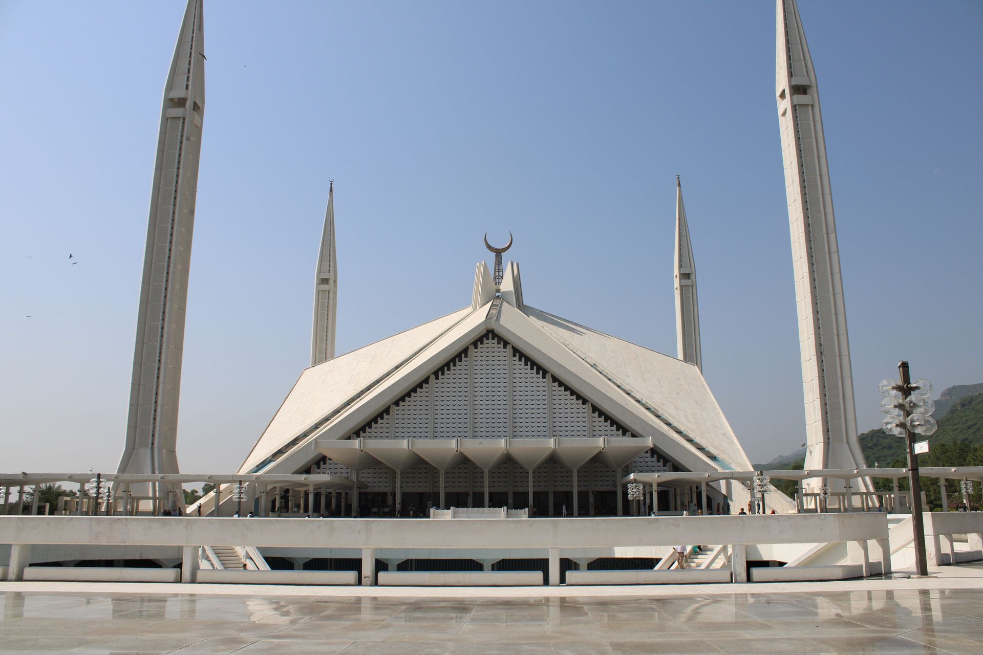 Faisal Mosque in Islamabad, Pakistan