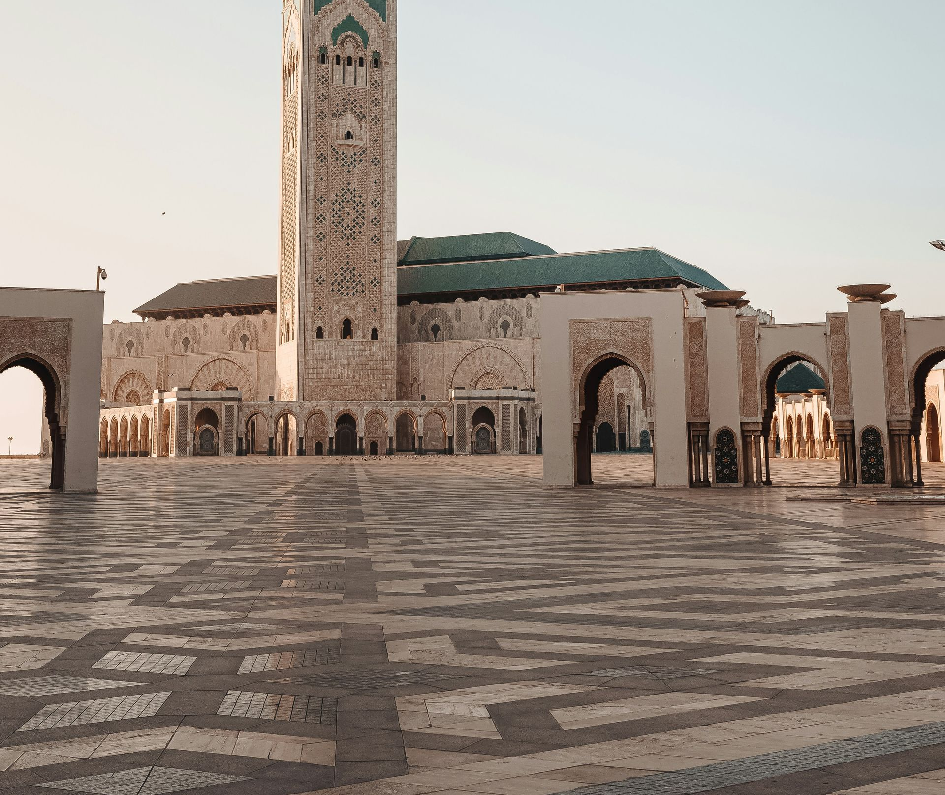Hassan II Mosque in Casablanca, Morocco