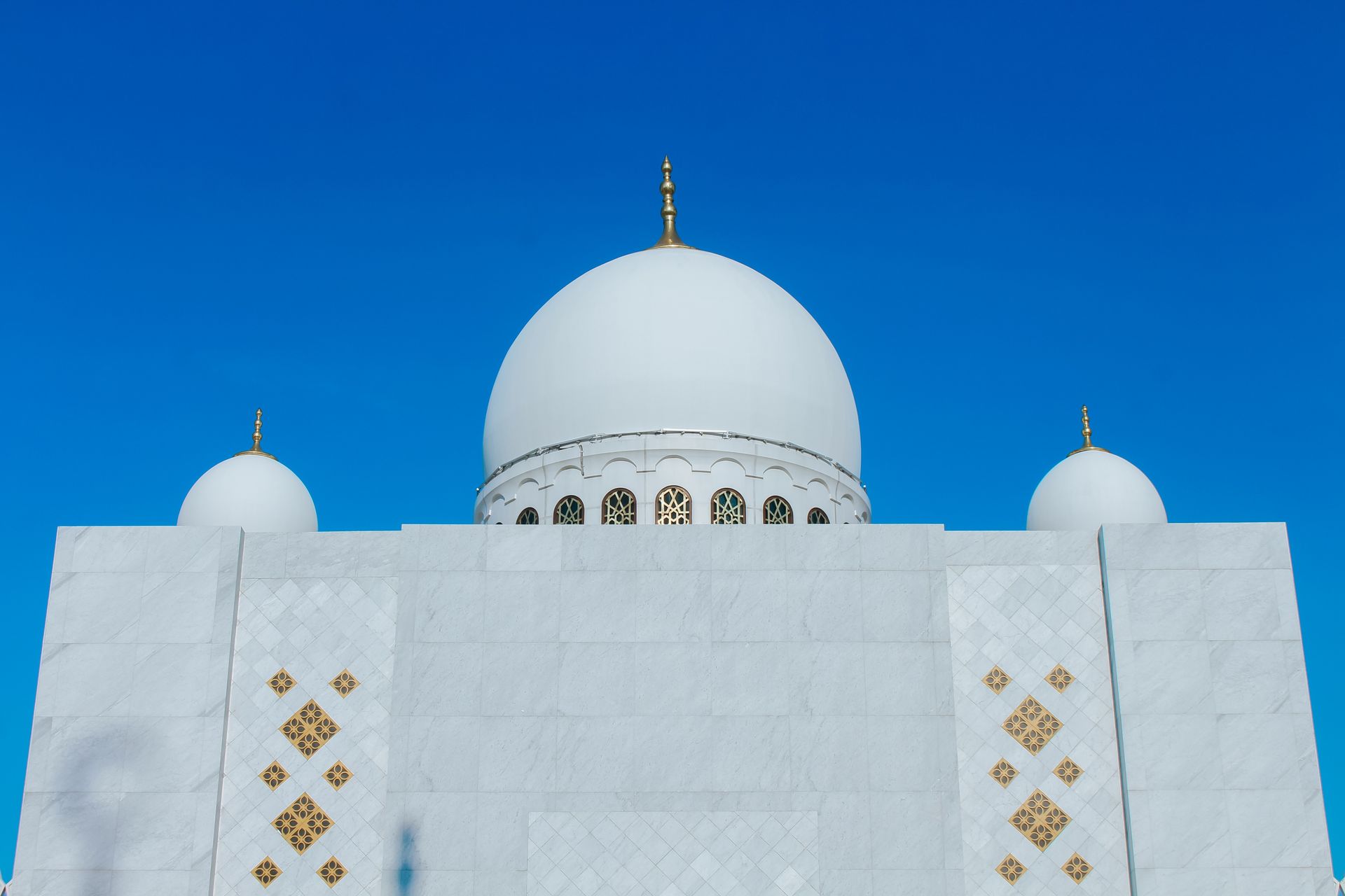 Sheikh Zayed Grand Mosque in Abu Dhabi