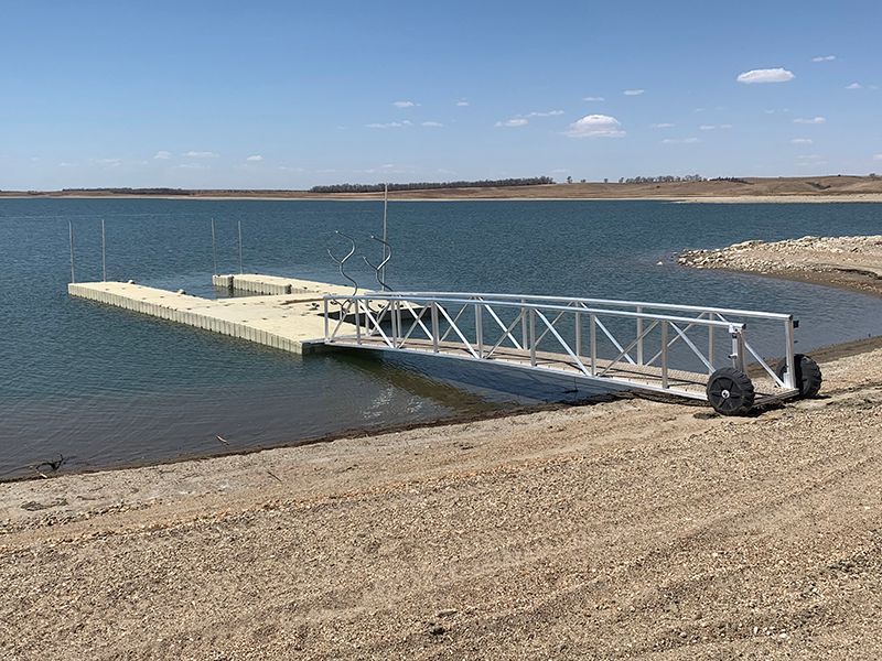 Aluminum gangways