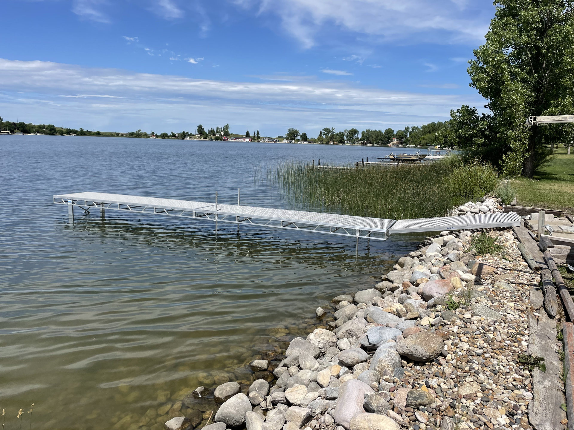 Wahoo floating dock