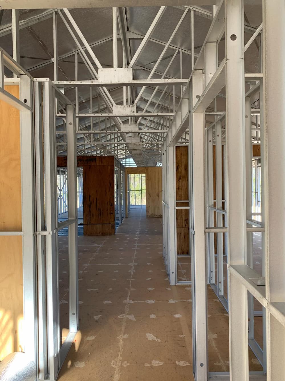 Building Made By Steel And Plywood - Homes And Sheds Australia Wide