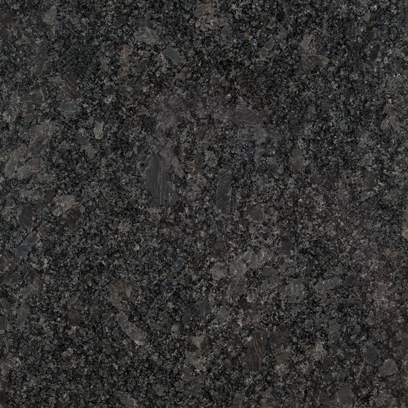 A close up of a black granite counter top.