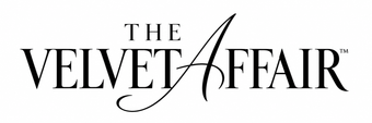The Velvet Affair logo in black serif text with a stylized script