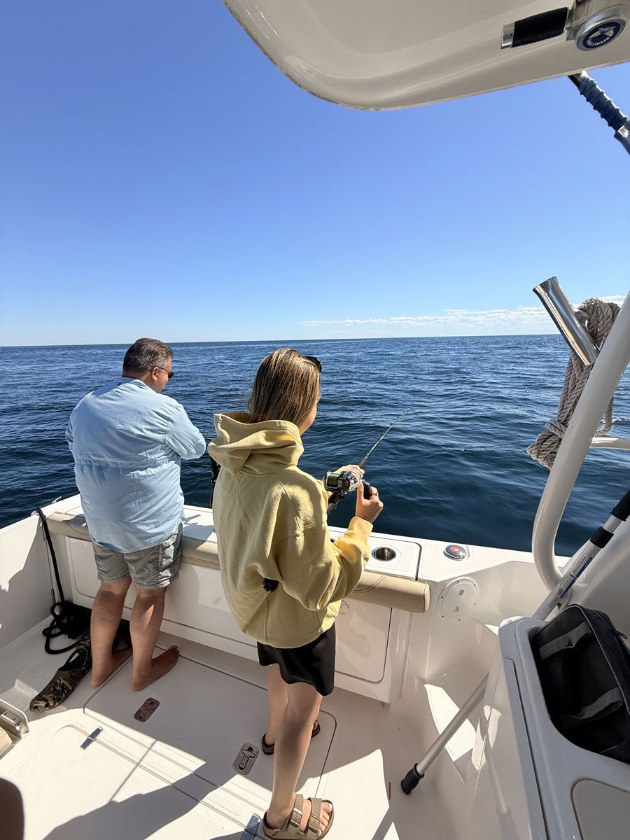 A Peaceful day fishing aboard the Salty Savage with captain Graham Ward