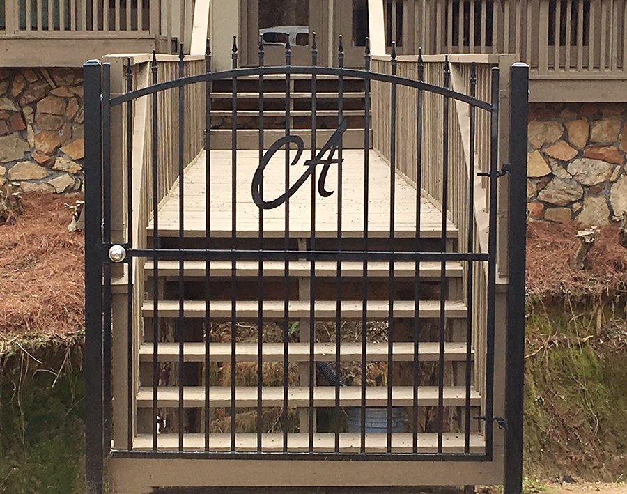 Built Gate Custom Built Gates – Columbus, GA - United Fence Company