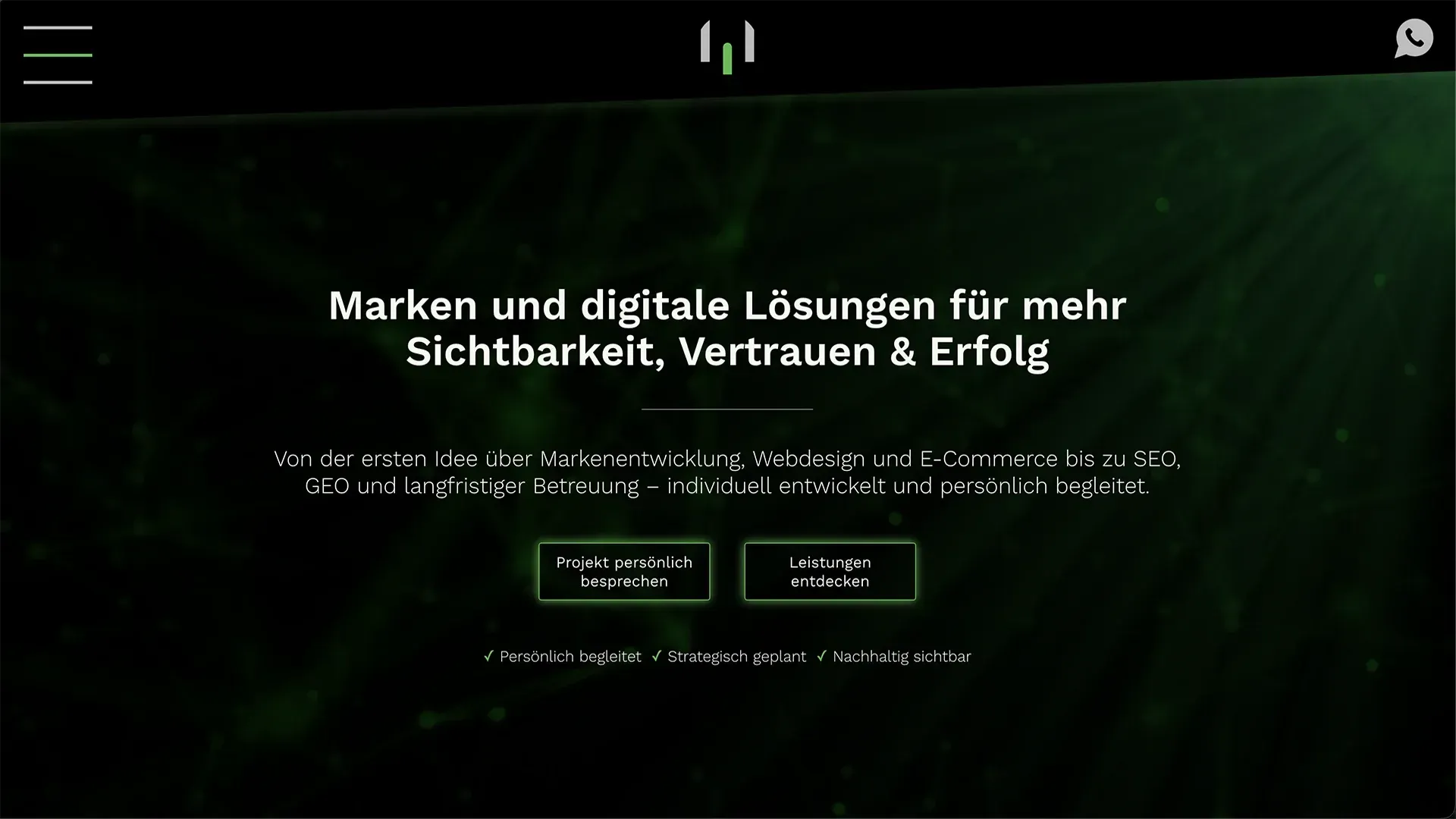 Weiterentwicklung der Marke XY110 mit neuem Webdesign und digitaler Positionierung Weiterentwicklung der Marke XY110 mit neuem Webdesign und digitaler Positionierung