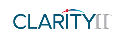 Clarity IT logo in blue and gray with a red accent over the “I”