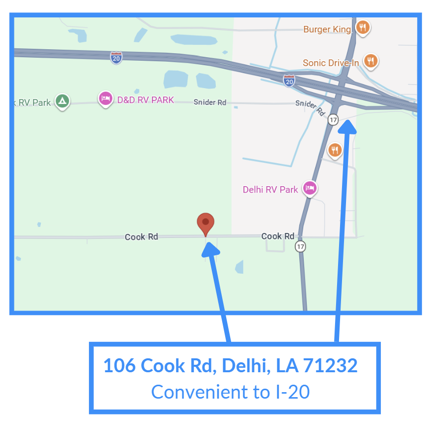 Cook Creek Luxury Park by Corporate Mobile Housing in Louisiana, Monroe, Louisiana