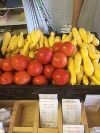 fresh produce stand