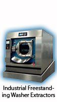 Industrial Freestanding Washer Extractors — Fresno, CA — ALCO Services