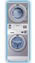 Vended Stacked Washer Dryer Combos — Fresno, CA — ALCO Services
