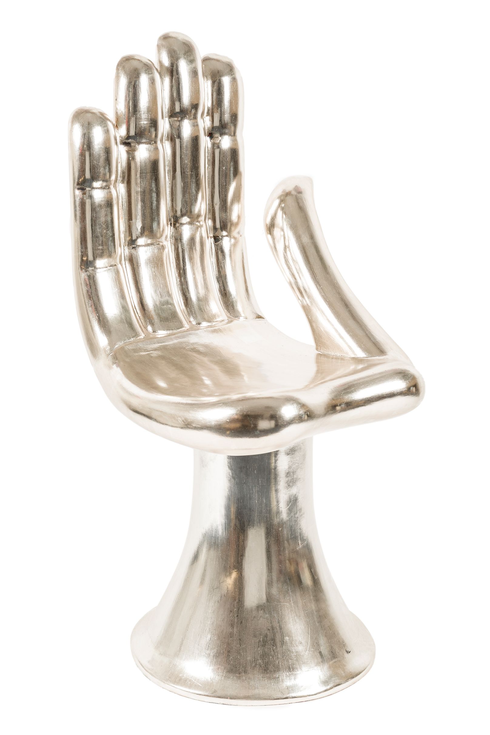 Mano Silla Plateada