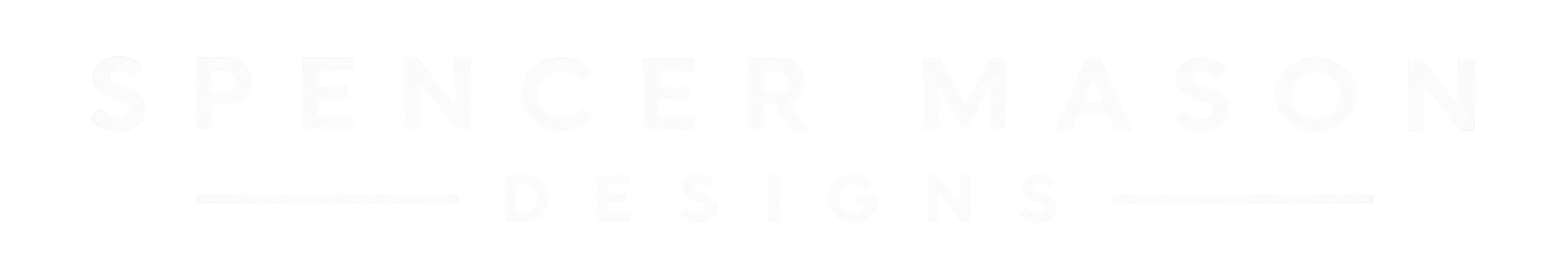 Faint white text reading “SPENCE & MASON” on a pale background.