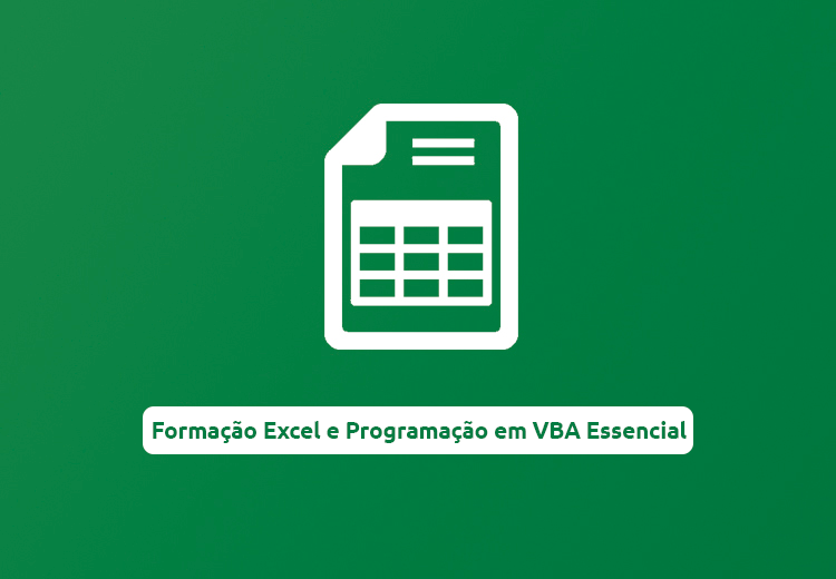 White Excel spreadsheet icon with text