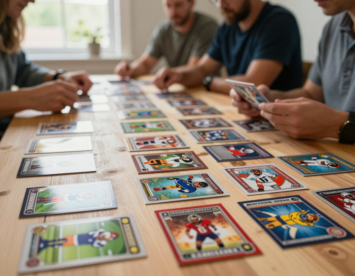 Card trading night at CENTRAL