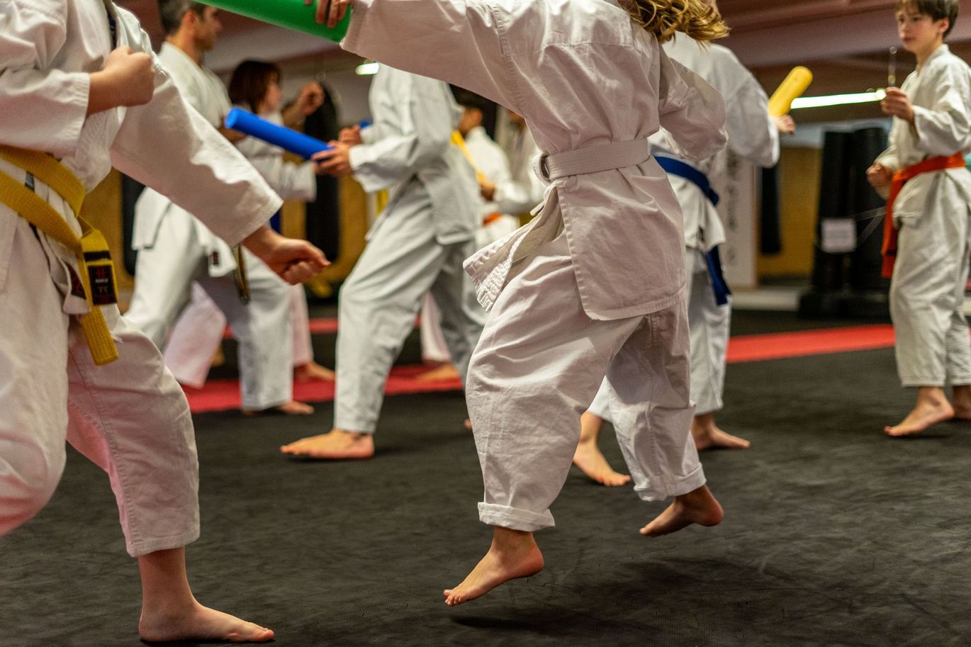 Spielerisches Training Kinderkarate