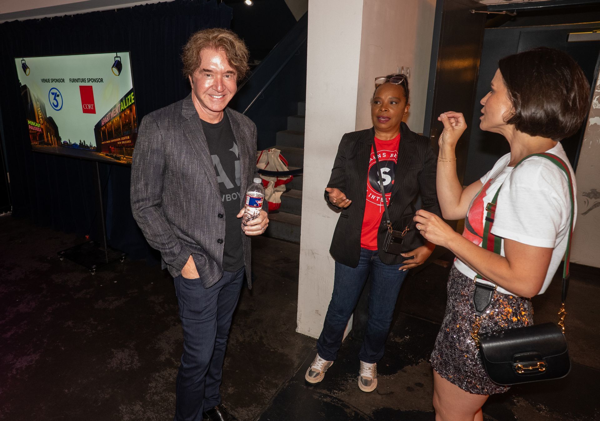 Kerry Kirby, Ashley James, and Lia Nichole Smith at Podcast Palooza